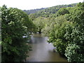 The river Avon below the Kennet and Avon canal in BA15 2JF