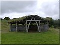 Replica Roundhouse in Pentiddy Community Woodland in PL14 5QJ