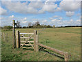 Footpath from Icklingham in IP28 6QD