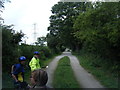 Wirral Way cycleway and footpath in CH64 2XB