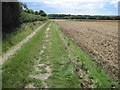 Footpath towards Hensting Farm in SO21 1QX