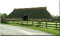 The wheat barn at Cressing Temple, Essex in CM77 8PD