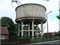 Water tower, New Rossington in DN11 0SE