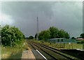 Looking NE from Wrenbury Station in CW5 8EL