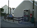 Phone box and postbox, Foelgastell in SA14 7DW