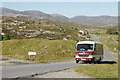 Bus passing through Kendebig (Ceann Dibig) in HS3 3DP