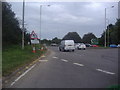 The A27 eastward exit, Chichester in PO19 8EY