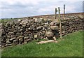 Stile onto Moor Lane in LS21 2JF