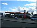 Service station on the A631 in S66 8EZ