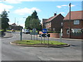 Roundabout on Salisbury Road, Maltby in S66 8RH