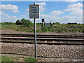 Footpath crossing the railway in CB7 5AW
