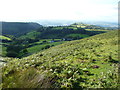 Farm below Hay Bluff in the Black Mountains in Llanigon Community