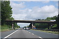 A67 overbridge, A1(M) in Low Coniscliffe and Merrybent