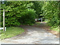 Lion's Lane leading west from Knowles Lane in Cranleigh West Ward
