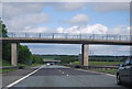 Footbridge over the A1(M) near White House Farm in DH6 5NE