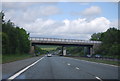 Railway (disused) bridge over the A1(M) in Shincliffe