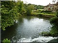 Weir on the River Rother in GU29 0QA