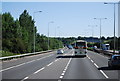 M11 north of junction 6 in Theydon Garnon