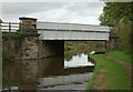 Rail Bridge near Willington in Willington and Findern Ward