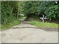 Offset crossroads north of Iping in GU29 0PX
