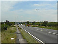 Footpath crossing the A52 in NG12 2ED