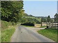 Lane from Home Farm in LD8 2RS