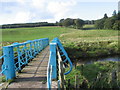 The footbridge over Douglas Water in ML11 0QG