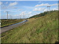 The Dalquhandy opencast coal road in ML11 0RQ