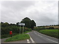 A352, turning for Nether Cerne in Nether Cerne