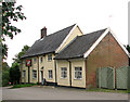 Church Road past De La Pole Arms pub, Wingfield in IP21 5QZ