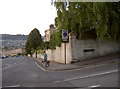 Junction of Bathwick Hill and Cleveland Walk in BA2 6HT