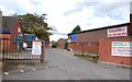 Entrance to Essington Industrial Estate off the B4156 in WV11 2GA