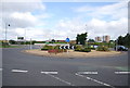 Roundabout, Bridge Rd in RM13 9GZ