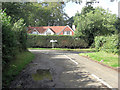 Yattendon Lane junction with un-named lane in RG18 0NF