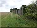 Flint wall, Lower Farm, Harpley, Norfolk in PE31 6TH