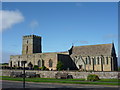 Northumberland Townscape : St Aidan's Church, Bamburgh in NE69 7BG