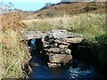 Clapper bridge in Gleann Sabhail in PA31 8PL