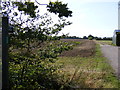 Footpath to Moat Farm & Kings lane in NR34 8DA