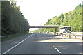 M27 bridge carries A27 in SO16 7JX
