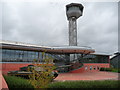 The control tower at the Tank Museum, Bovington Camp in BH20 6LR