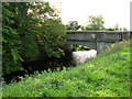 A view of Setchey Bridge from the Nar Valley Way in Setchey