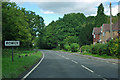 Entering Rowly on the B2128 in GU6 8PJ