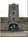 NE Face of Clocktower Cullen House Home Farm c 1816 in AB56 4XW