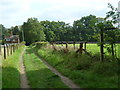 Bridleway from Rowly Farm to the B2128 in GU6 8PJ