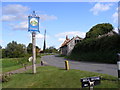 The Street,Shottisham & Shottisham Village Sign in IP12 3EJ