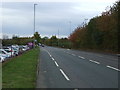 Wakefield Road (A645) heading west in WF7 6DF