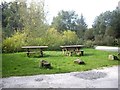 Picnic Tables by Bin Forest car park in AB54 4TE