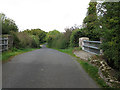 Bridge over old railway line on Bryworth Lane in GL7 3BU