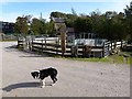 Farmyard and livestock pens, Eskrigge House in Gressingham