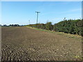 Recently ploughed fields near Lambert farm in IP20 0JZ